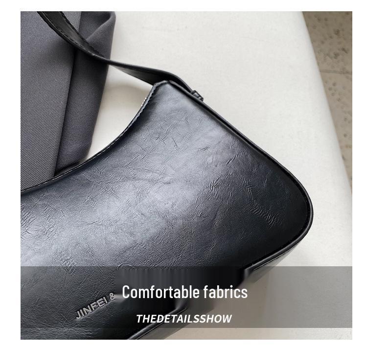 Women's 2025 Niche Design One-Shoulder Underarm Bag – Fashionable Small Square Bag with High-End Appeal