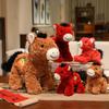 Year Of The Horse Plush Toy With Pp Cotton Fill For Lunar New Year Gift And Collectors