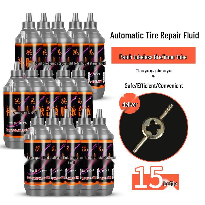 Tubeless Tire Repair Liquid for Cars & Motorcycles - Quick, Non-Destructive Fix