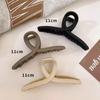 2025 Matte Hair Claw Clips: Simple & Stylish In Large, Medium, and Small for Volume Updos