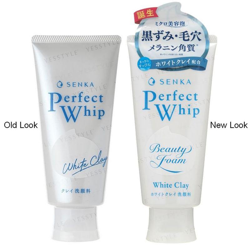 Shiseido - Senka Perfect Whip White Clay Beauty Face Foam