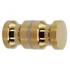 6-18mm Thick Door Handle Knob Aluminum Alloy No Rust Single Hole
