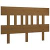 Headboard Honey Brown 203.5 X 3 X 81 Cm Solid Pine Wood
