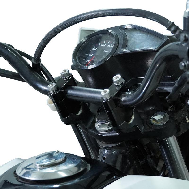 Handlebar Risers 22mm 7/8" Mount Riser For Kawasaki KLR650 KLX300/300R/400R/450R/650R/250/250S/400SR KLX110/140/230R Vulcan 750