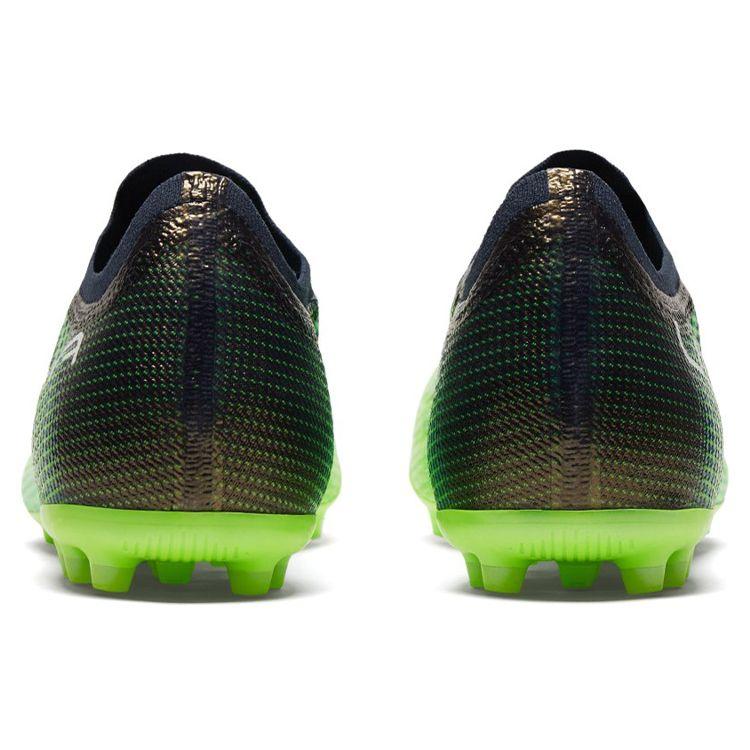 Puma Ultra 1.3 Round Toe Lace-Up MG (Rubber Short Studs) Fabric Synthetic Leather Soccer Shoes Men Soccer Shoes Black Green 106515-04