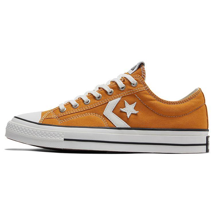 Converse Star Player 76 Comfortable Daily Low-Top Canvas Shoes Unisex Sneakers Brown A06111C