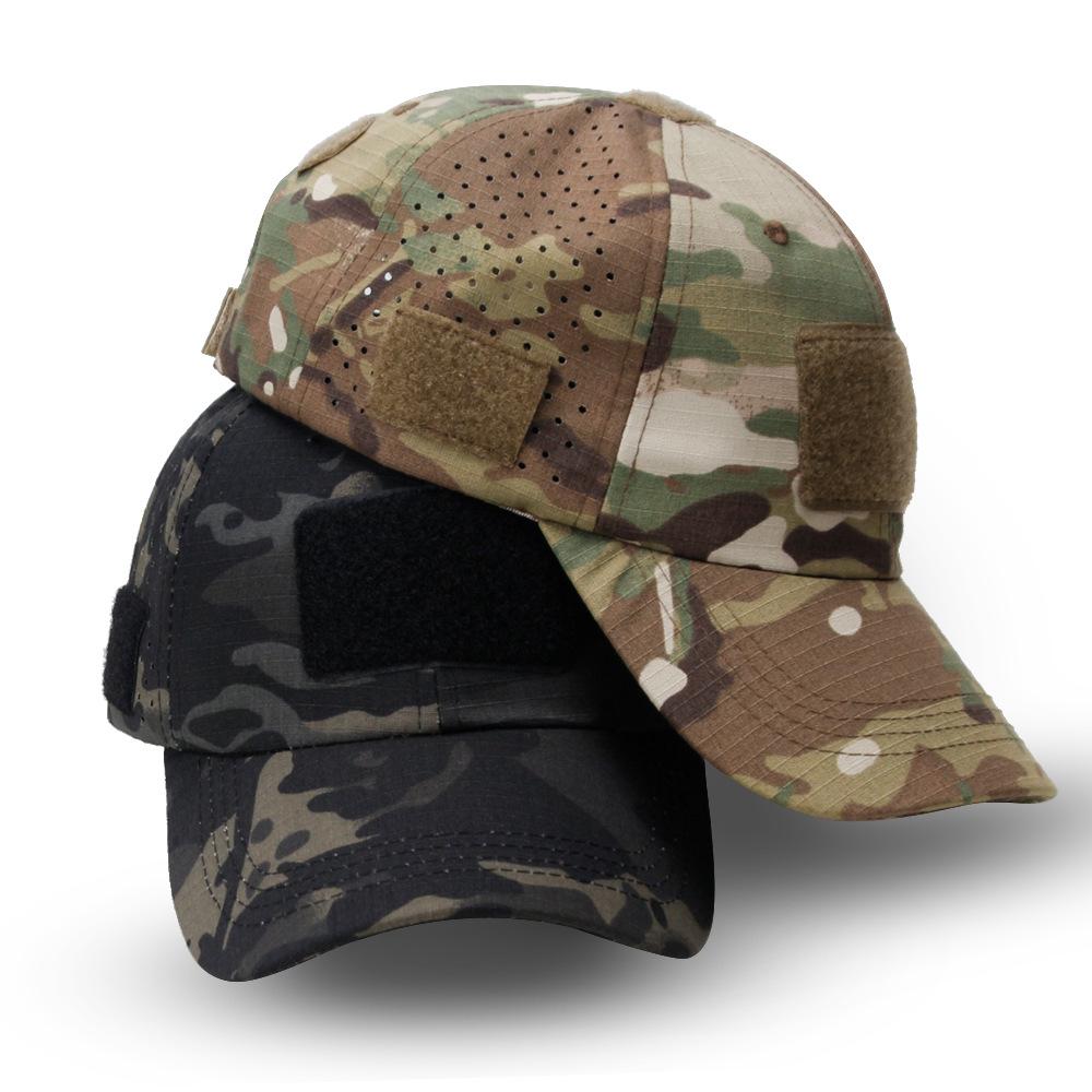 Men's Camouflage Breathable Mesh Baseball Cap for Outdoor Sports, Fishing & Duckbill Style