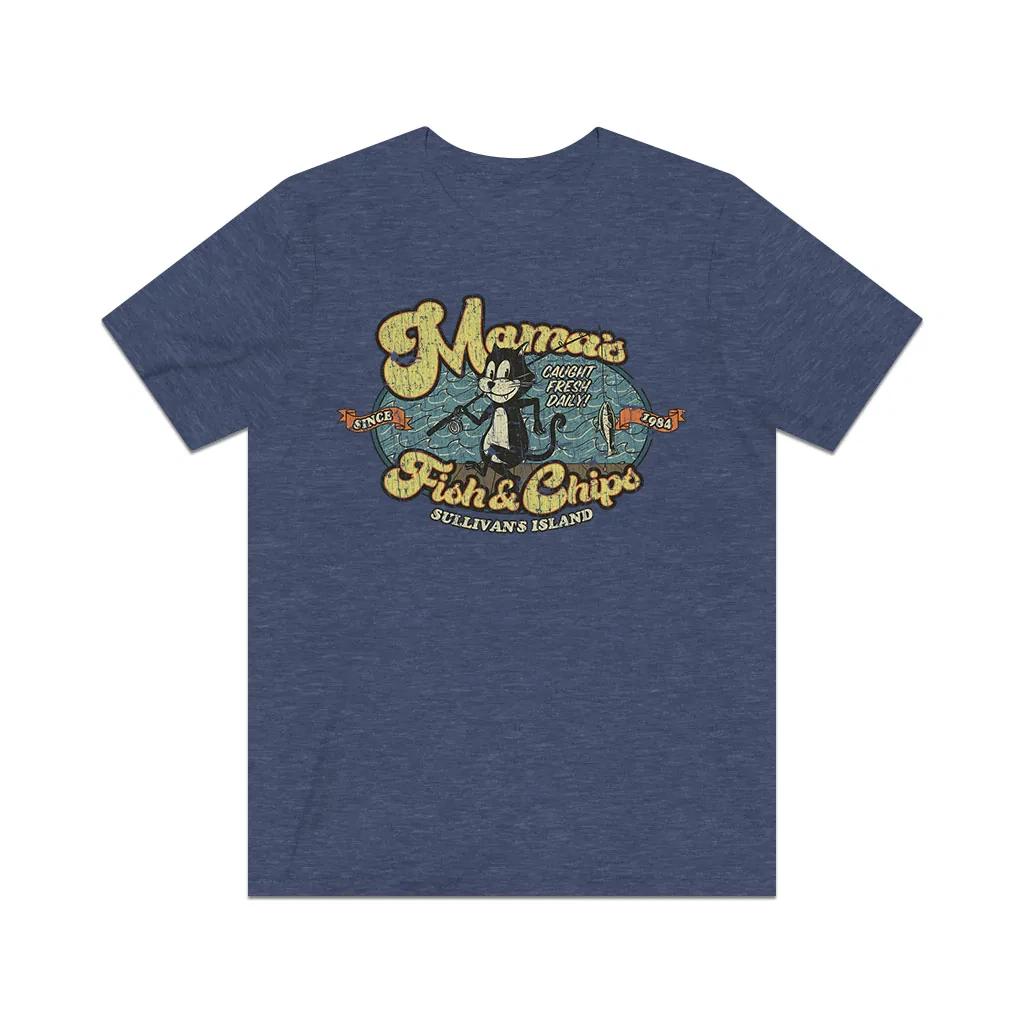 

Mama s Fish and Chips 1984 Vintage Men s T shirt M