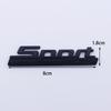 Metallic Car Sports Line Fender and Trunk Badge Stickers Car Sport Logo for BMW