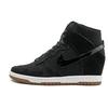 Ny Dunk Sky Hi Svart Gummi Damesko 644877-011