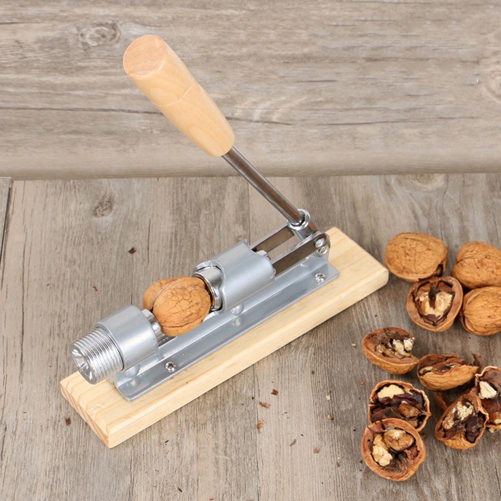 Mechanical Stainless Steel Walnut Cracker Nut Opener Tool Plier Kitchen Accessories Gadgets