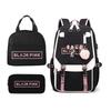 School Season Student Schoolbag Digital Printing Polyester Backpack Cartoon Satchel Pencil Case