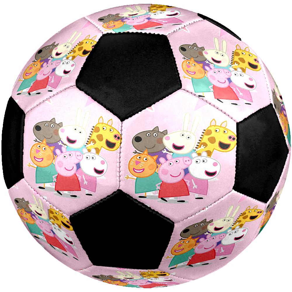 Peppa Pig Theme Size 5 Soccer Ball, Suitable for Both Indoor and Outdoor Matches, a Gift Suitable for Everyone.