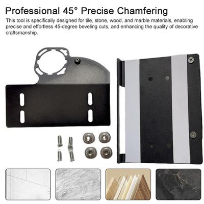 100 Type Angle Grinder Stand Universal Chamfering Tool Portable 45 Degrees Tile Chamferer for Tile Stone Wood Marble