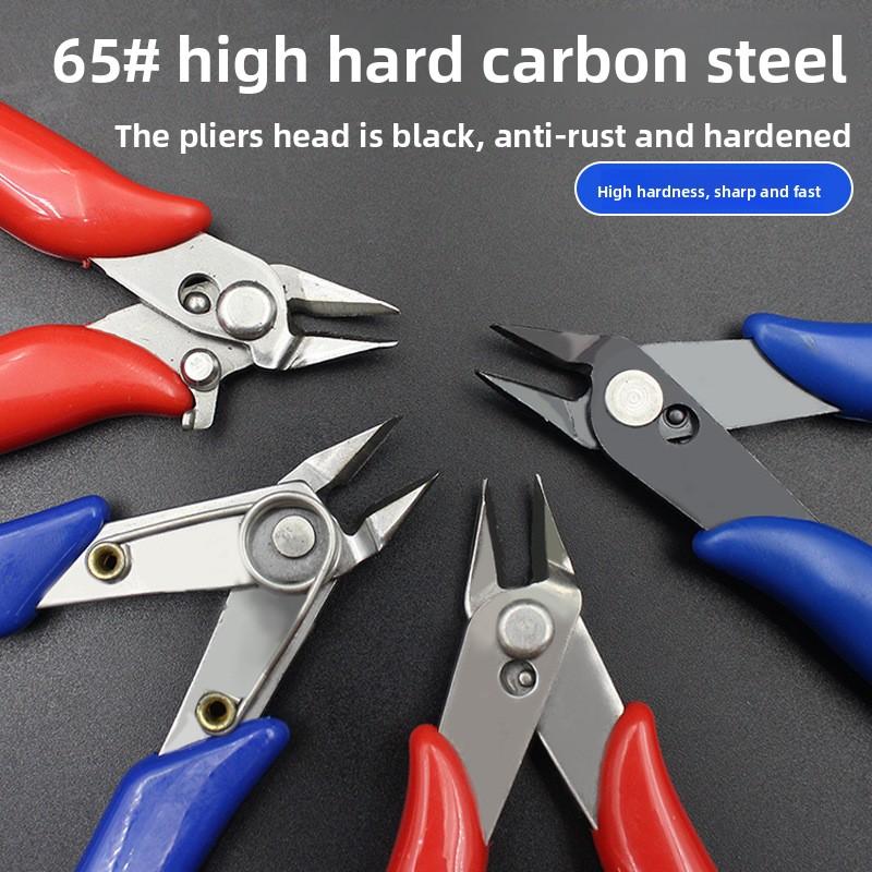 Mini Diagonal Pliers Flush Cutter Precision Wire Cutting Tool Electronics Repair Hand Tool Lightweight Comfortable Grip