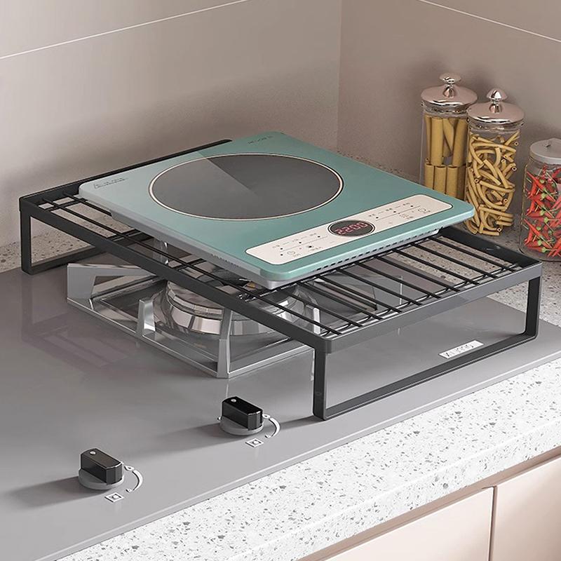 

Крышка для газовой плиты, Подставка для индукционной плиты, Подставка для газовой плиты, Подставка для кастрюль, База, Стойка для хранения S белый