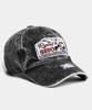 Peullaeto Big Size Washed Ball Cap Xl Rs Denim Cap Black