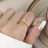 "Star Language Wish" Temperament Versatile Star Zircon Ring Design Sense Personality Delicate Ring