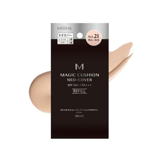 MISSHA M Cushion Foundation Neo Cover Refill №21 Яркий цвет кожи (15g)
