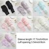 1 Pair Fashion Driving Sports Sunscreen Summer Ice Silk Sleeves UV Protection Long Arm Gloves Loose Arm Sleeves