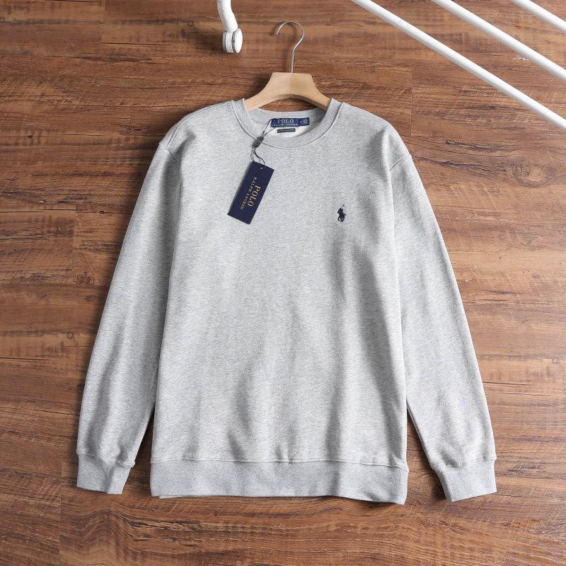 

Men s Classic CrossRL Little Pony Embroidered Hoodie - Casual Round Neck, Versatile Long Sleeve Style. L (European) сірий колір