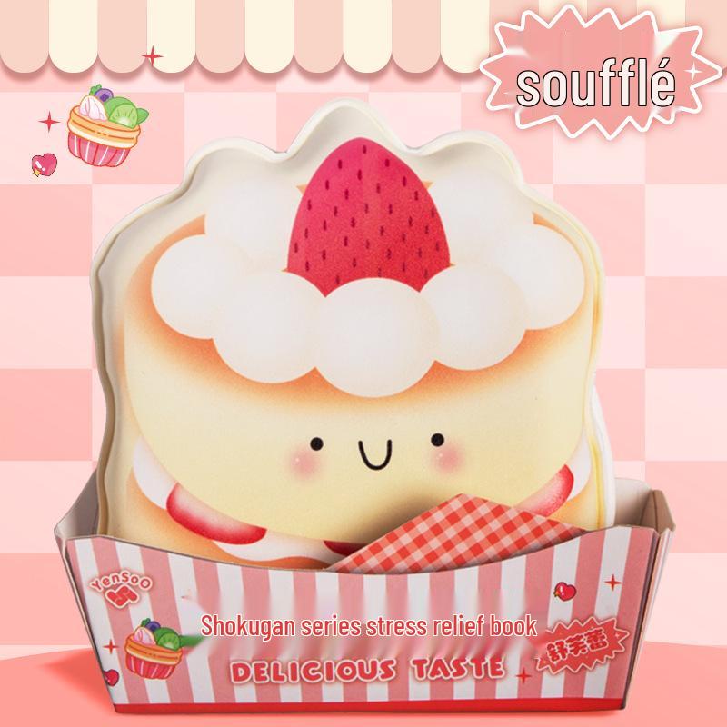 Squishy Cartoon Stress-Relief Memo Pad for Kids