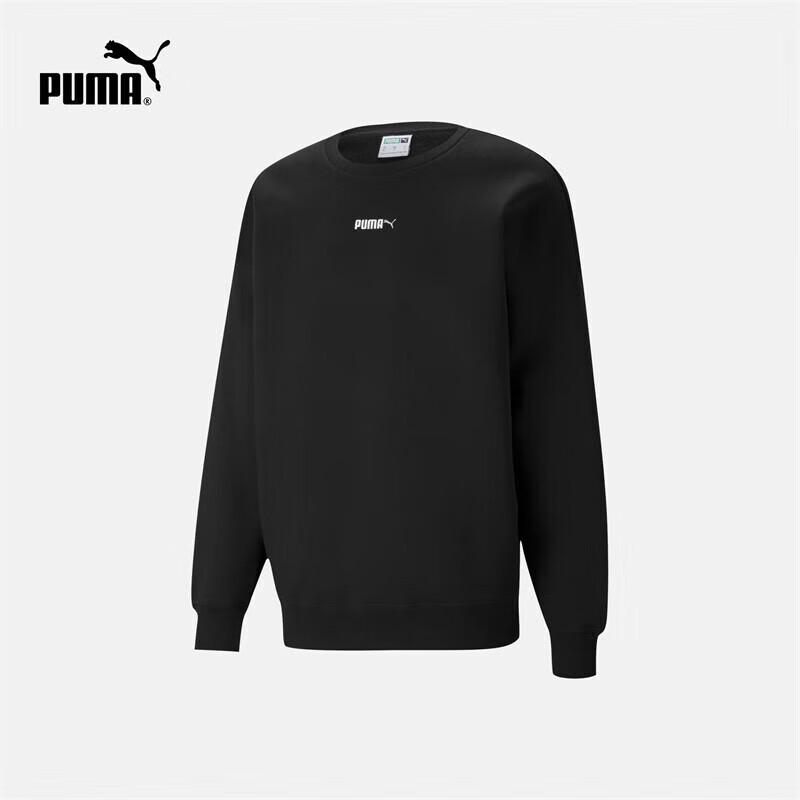 Puma 534365 Fleece Lined Oversize Crew Neck Sweatshirt