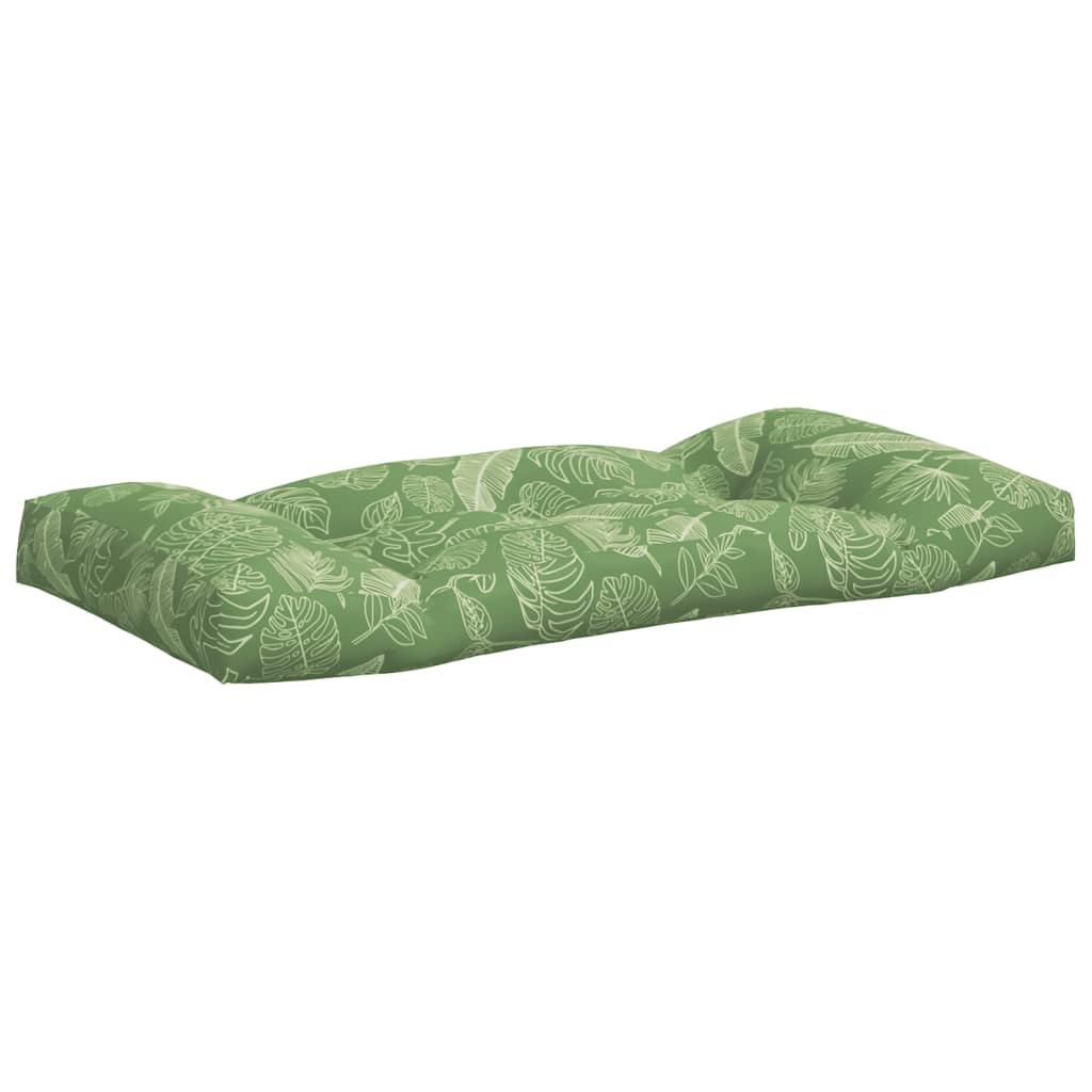 Pallet Cushions 2 Pcs Leaf Pattern Oxford Fabric
