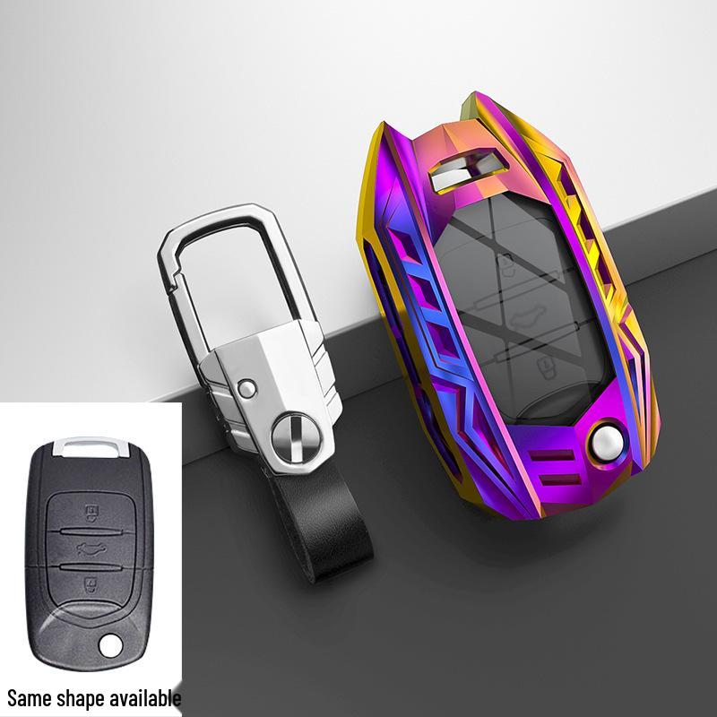 Wuling Hongguang MINIEV Full-Cover Alloy Car Key Protective Shell