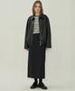 MOTT Essential Slit Long Skirt - Black