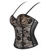 JYL TS suspender lace mesh sexy body shaping women's top