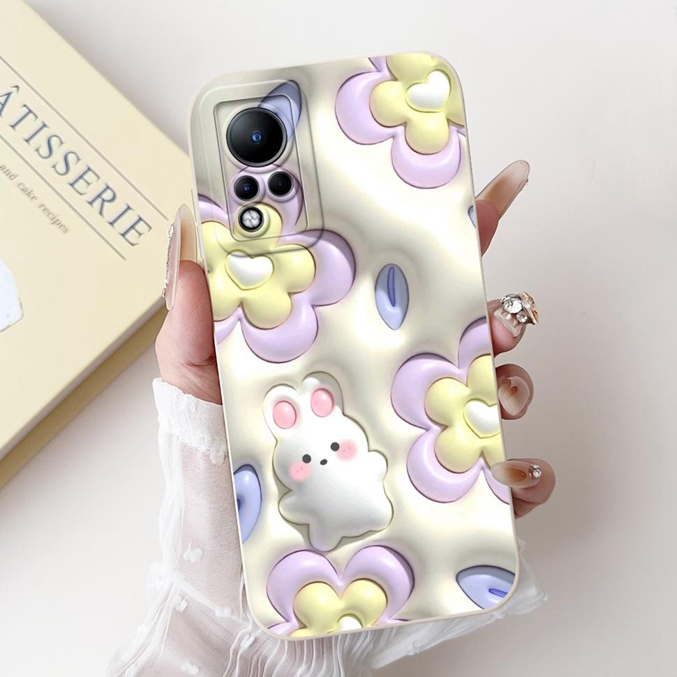 For Infinix Note 11 Case Lovely Cartoon Animal ShockProof Back Cover For Infinix Note 11 Note11 Fundas X663 X663B Phone Shell