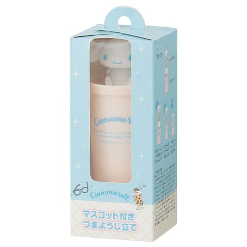 Skater Toothpick Holder with Mascot, Toothpick Holder, Toothpick Storage, Desktop, Sanrio Cinnamoroll Design, TWYJ1D-A