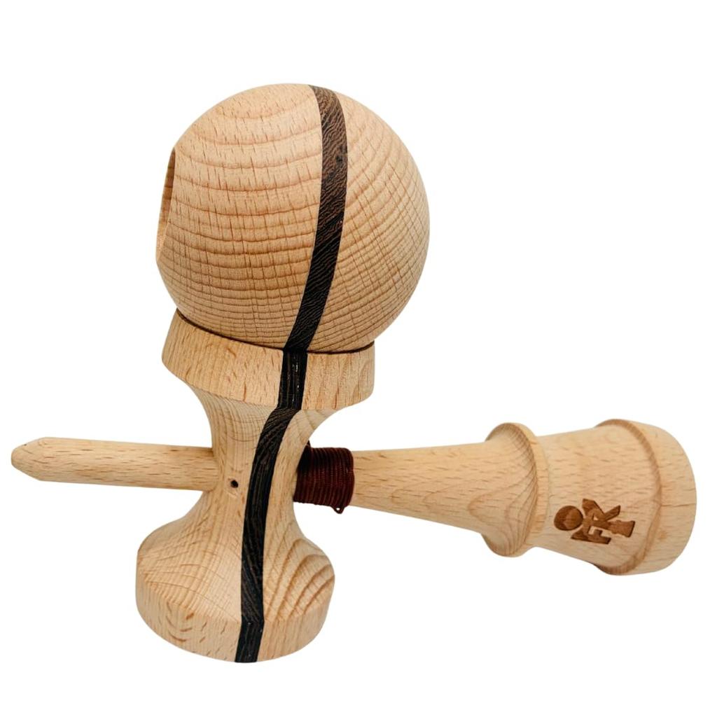 TOKYO KENDAMA X FANKEN Collaboration Model BEECH WENGEWOOD 5th Shape Beech Wengewood Growing Kendama Equipped with No Chemical Tokyo Fanken & / &