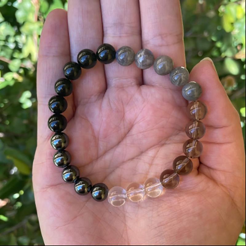 Natural Stone Bracelets Money Bracelet Empath Protection Bracelet Grounding Protection Bracelet Self-Love Bracelet