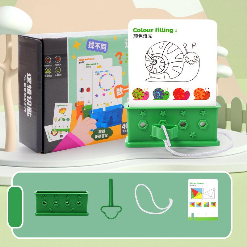 

Ключевая игрушка Логическая головоломка Детская интерактивная Игра родитель-ребенок Когнитивное развитие Intermediate