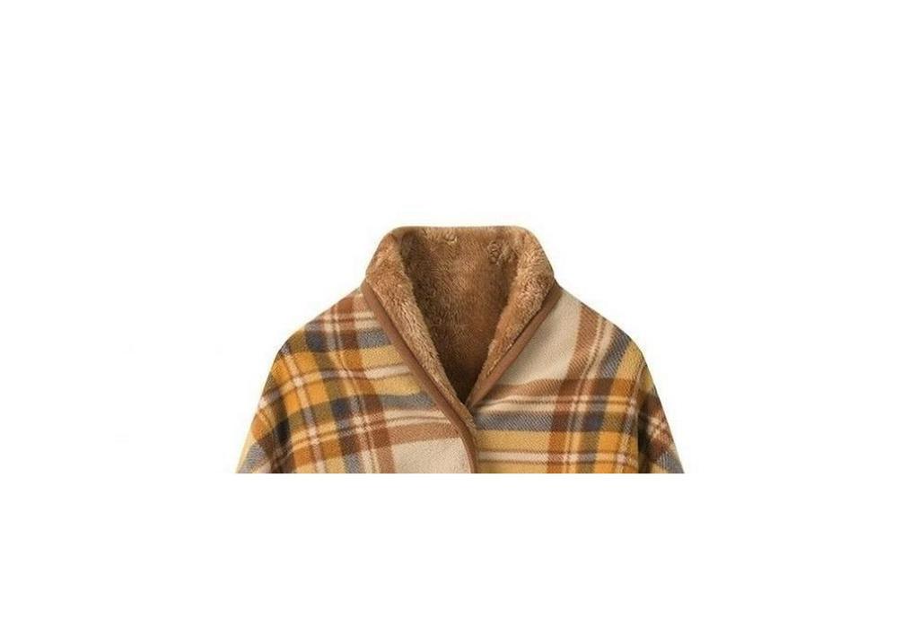 Multi-functional Thickened Shawl Blanket: Outdoor, Student, Office, Lunch Break, Winter Nap Throw