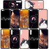 For Samsung Galaxy S25 S24 S23 S22 Ultra FE Plus A17 A37 A57 A56 A55 A06 A16 A15 A36 A26 A35 A05 A25 A54 A34 Phone Case Comics Cat Meow Lovely Cover