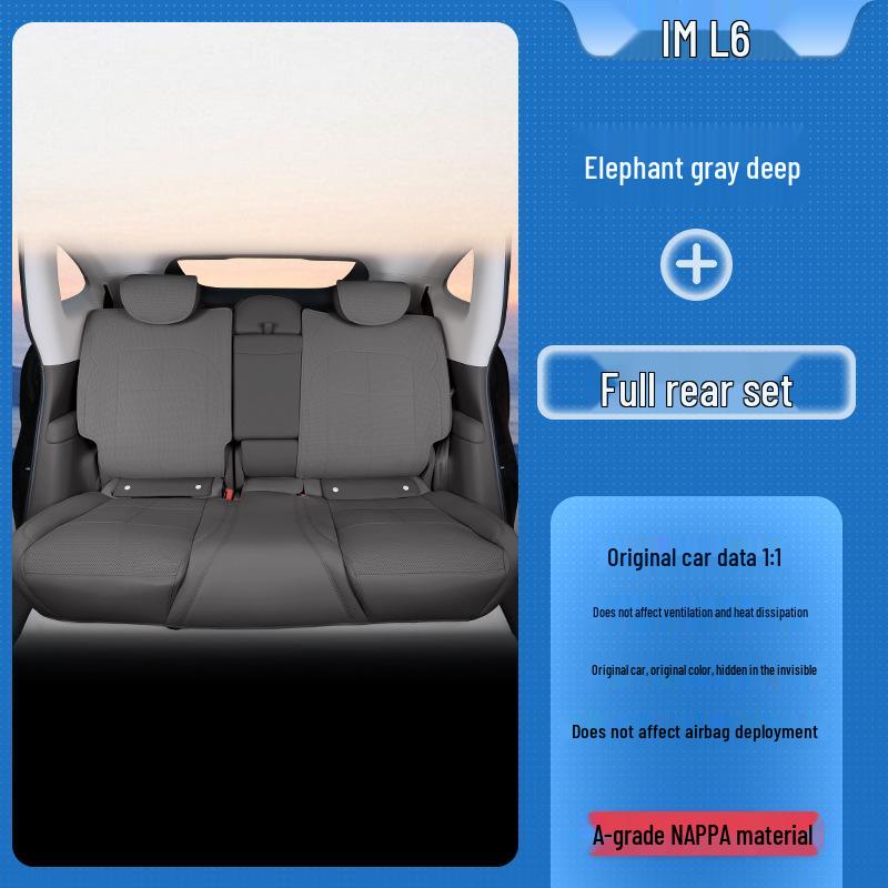 Zhiji L6 All-Season Seat Covers: Breathable, Fully Enclosed, Universal Fit for 26 Models
