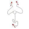 Stainless Steel Metal Chain Nipple Milk Clips Breast Clip Sex Slaves Nipple Clamps Sex Toys Butterfly Style For Couples