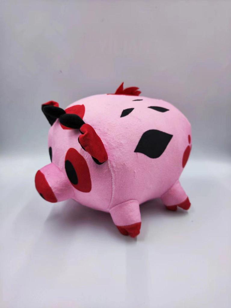 Hazbin Hotel Clown Plush Toy - European & American Anime Style