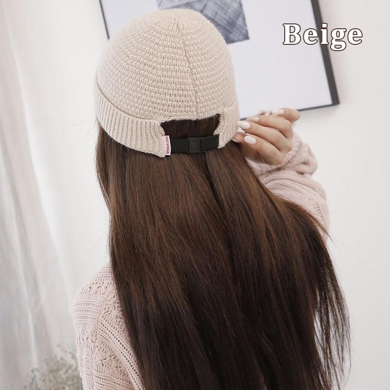 Buy Women Warm Dome Head Hat Cuffed 