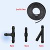 Automotive Windshield Washer Hose Kit with Connector Car Windshield Cleaning Designed for Optimal Sprays Performances