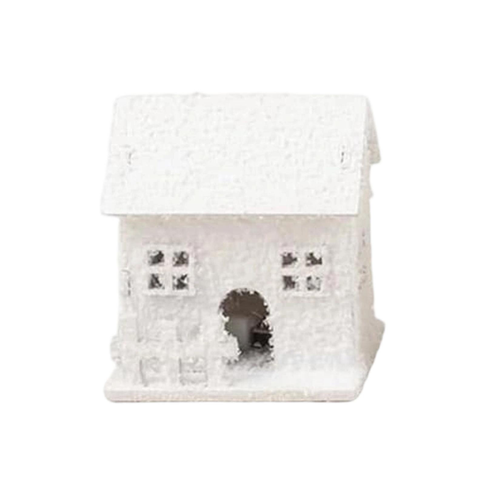 

Светящийся Деревянный Дом для Рождественских Настольных Украшений - Дом со Светодиодной Подсветкой, Зимние Украшения, Рождественские Фигурки для Украшения Домашнего Рабочего Стола One Size