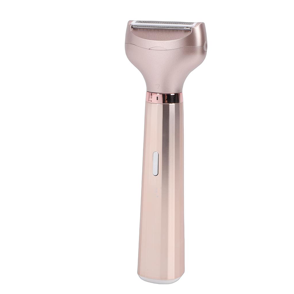 Women Electric Shaver, 2 in 1 Dual Head Hair Trimmer, 7000RPM, Rechargeable Hair Removal Device with 2 Replaceable