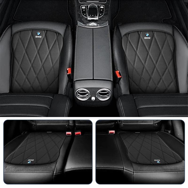 2025 Leather Car Front Seat Cover Protective Rearseat Mat Auto Cushion Protector For BMW 1 2 3 4 5 7 Series X1 X2 X3 X4 X5 X