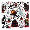 Death Scythe Terror Bat Ghost Static Electricity Stickers Halloween Decorations Creative Pumpkin Reaper Glass Stickers