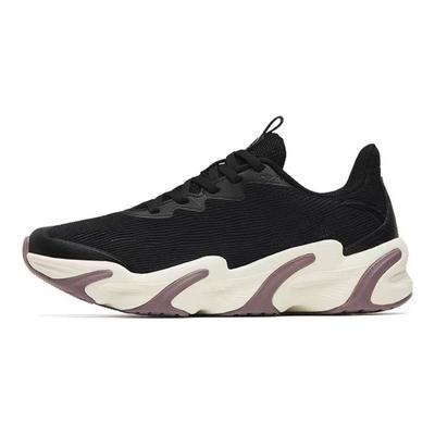 Breathable And Durable Mesh Low-Top Running Shoes Women Sneaker Black Purple 122245523-4