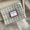 Jewelry Earrings Display Box with Transparent Design for Comprehensive Nail Accessories Storage