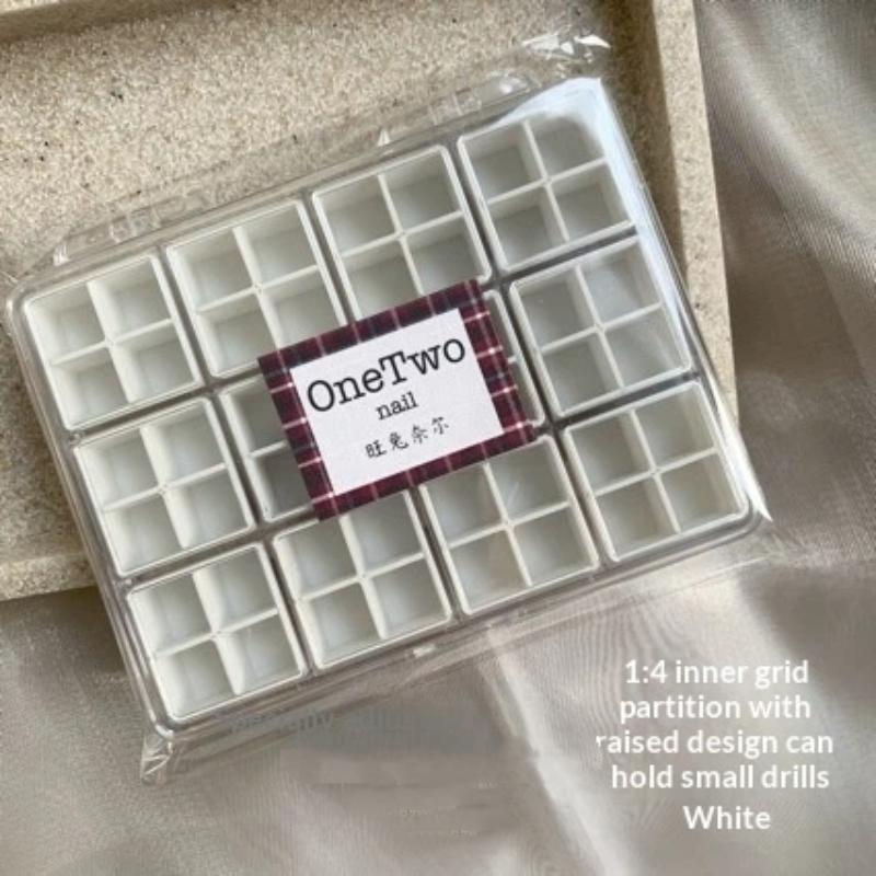

24/36/48Grids Nail Decoration Accessories Storage Box Transparent Jewelry Earrings Display Box Storage Container 2